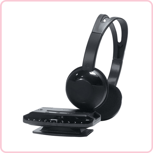GH-530 IR Useful wireless computer headset with stereo sound