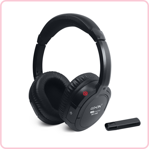 GD-240 2.4G high performance headphone with durable material 
