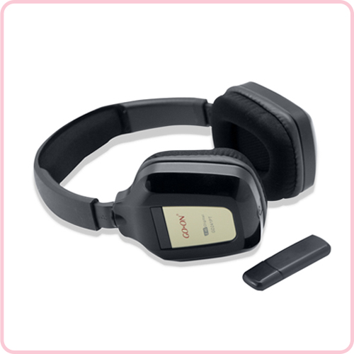 GD-241 Stylish design 2.4G wireless stereo headphone with high performance 