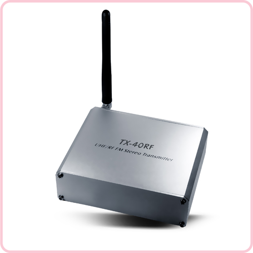 TX-40RF High quality wireless silent party  transmitter with long distance operation