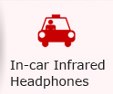 In-Car Infrared Headphones