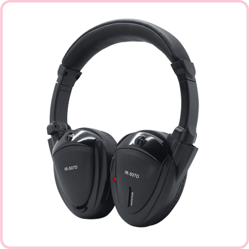 IR-507D Monitor function wireless IR headphone for car IR-507D